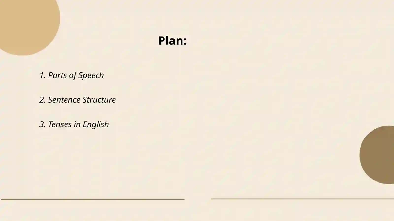 Parts of Speech 2