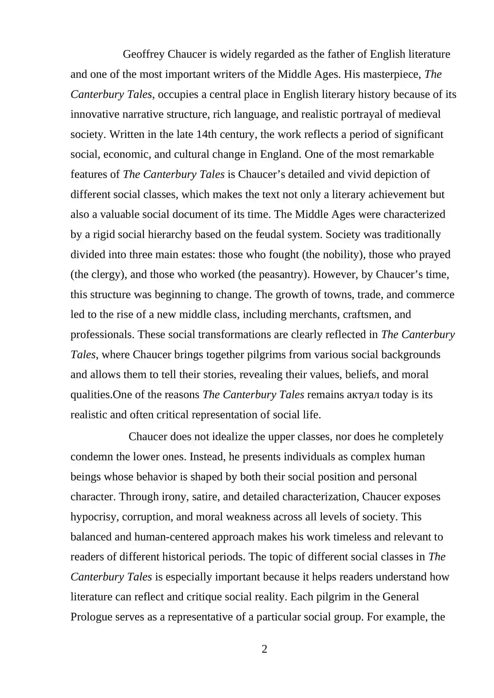 Geoffrey Chaucer 2