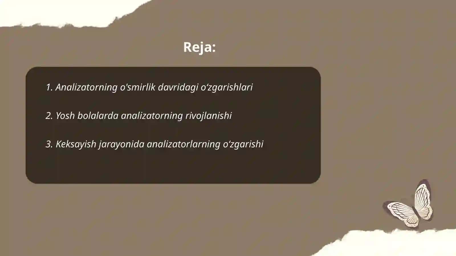 Analizatorning yosh xususiyatlari 2