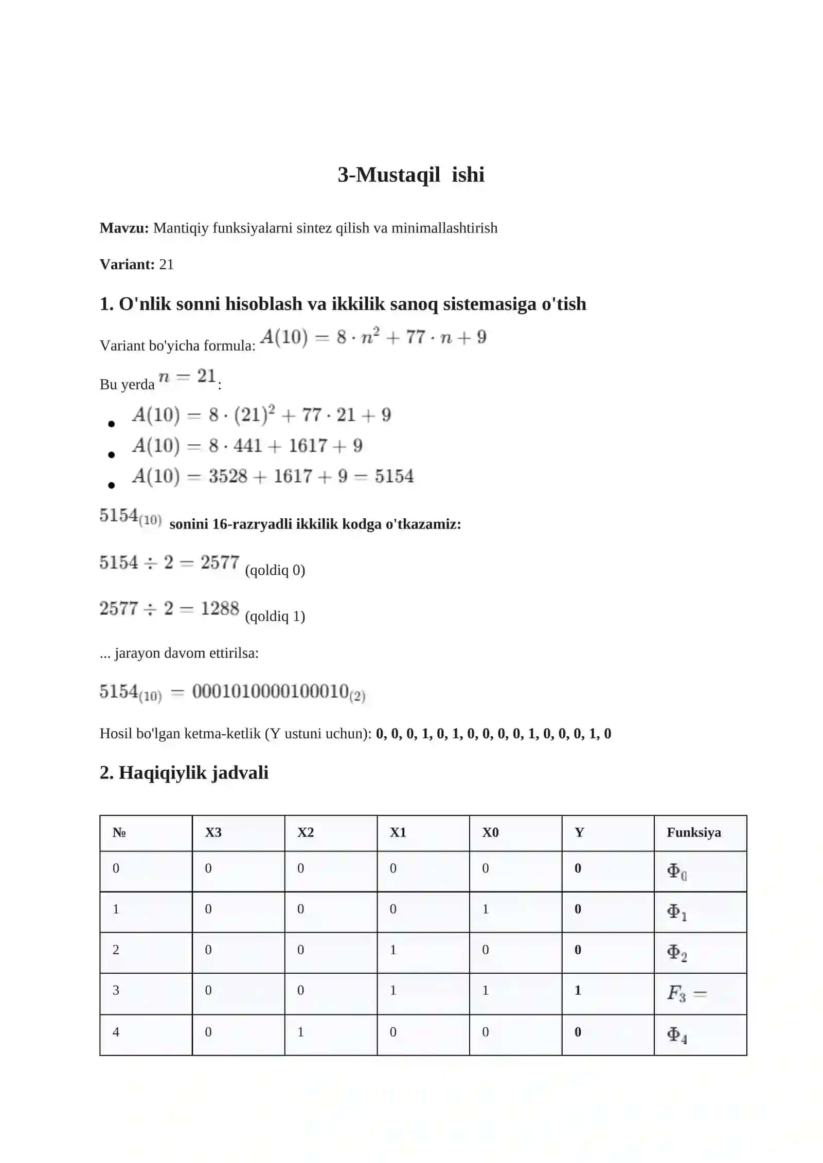 Elektronika va sxemalar 2