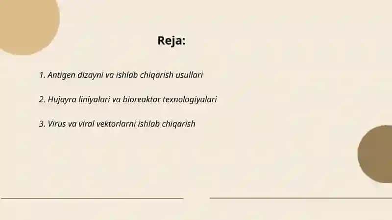 Vaksina ishlab chiqarish 2