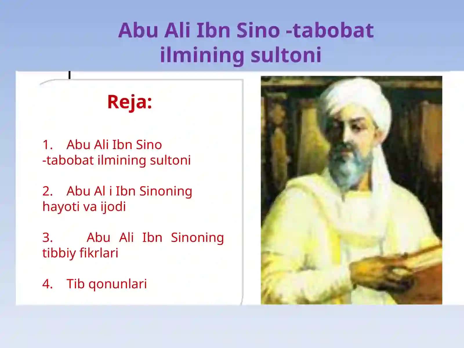 Abu Ali Ibn Sino - Tabobat ilmining sultoni 2