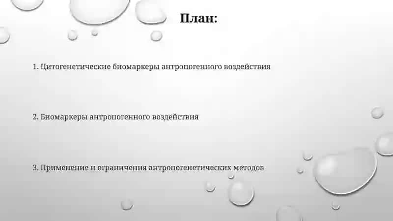 Метод антропогенетики: биохимический и цитогенетический метод 2
