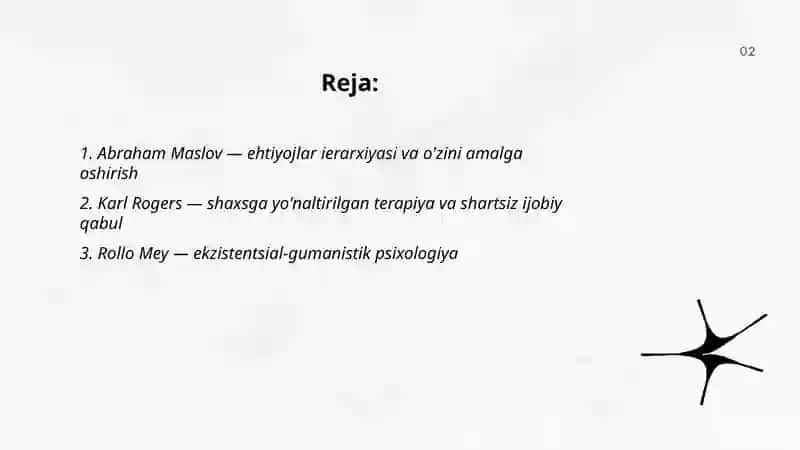 Gumanistik nazariya asoschilari 2
