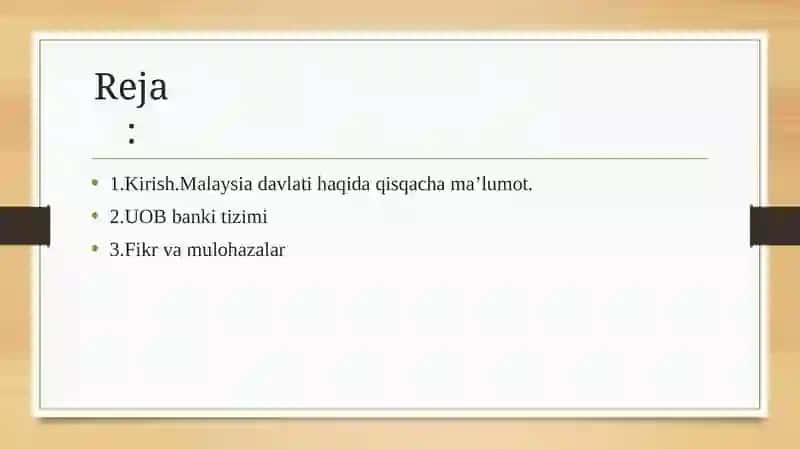 Malaysia United overseas bank 2