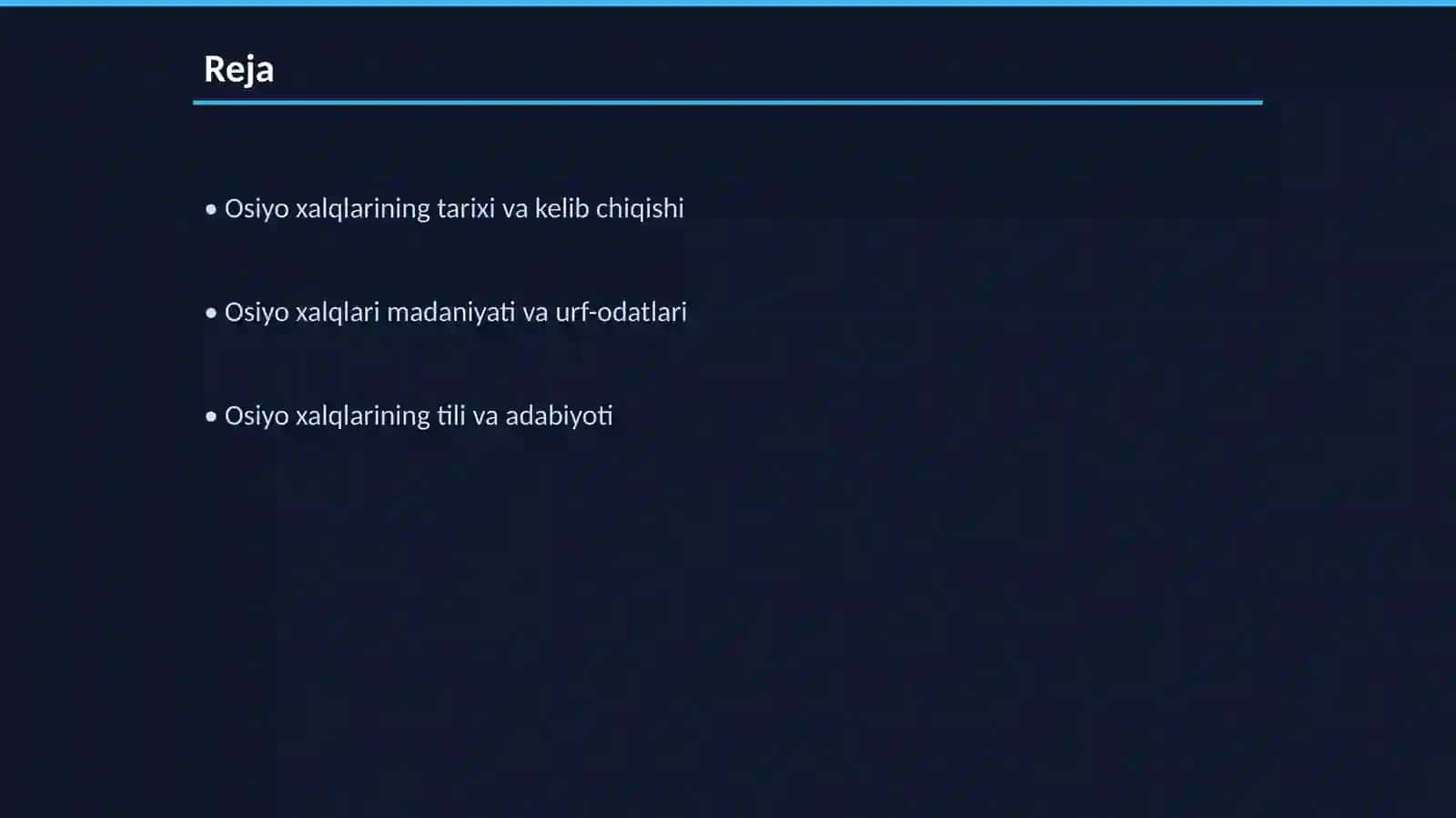 Osiyo xalqlari etnografiyasi 2