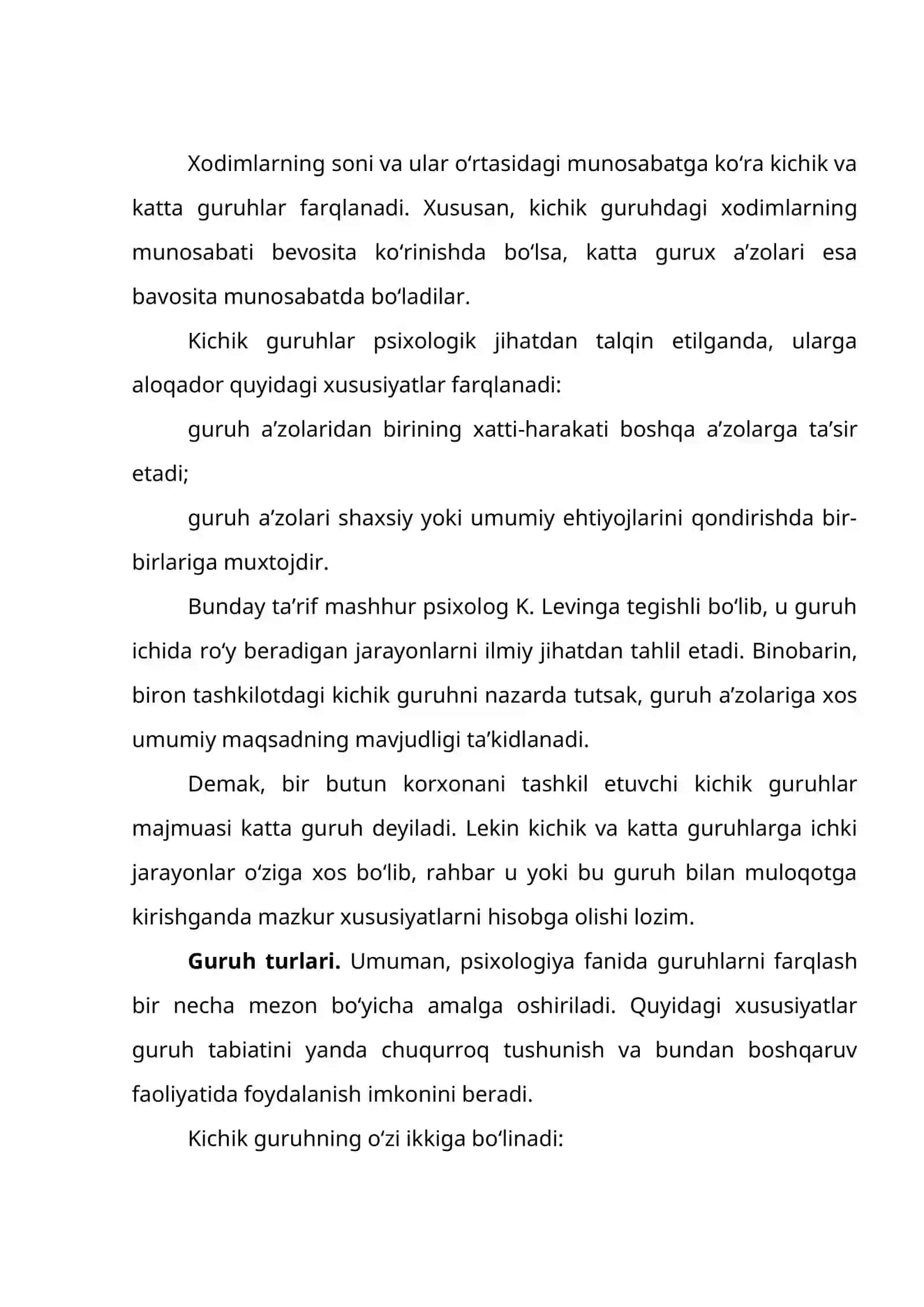 Guruhlararo munosabatlar psixologiyasi 2