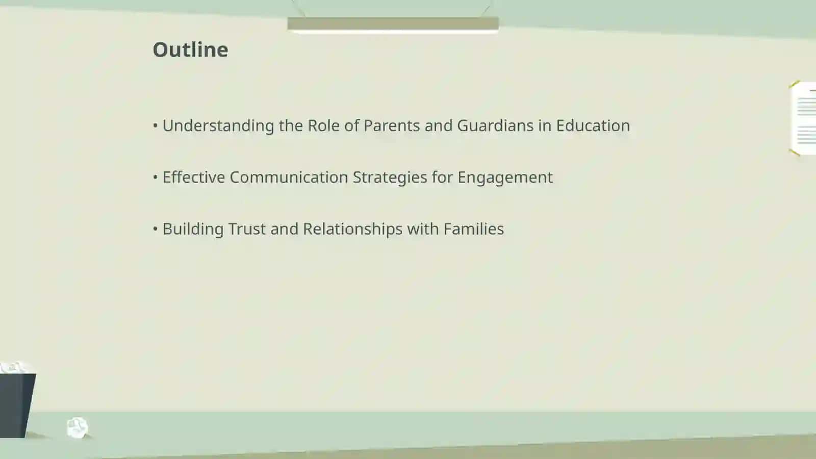 Working with Parents and Guardians as Partners 2