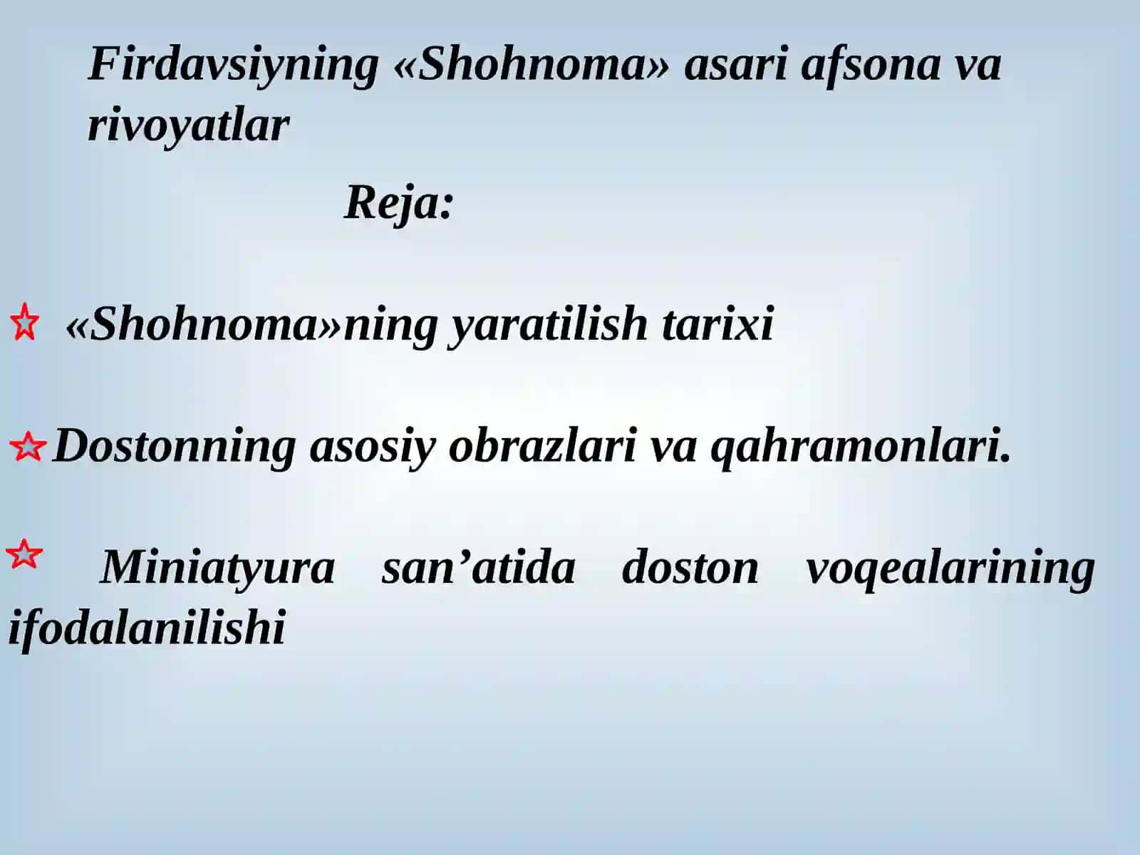 TASVIRIY SAN’ATDA AFSONA VA RIVOYATLAR 2
