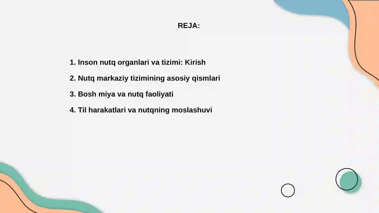Inson nutq organlarining markaziy tizimi 2