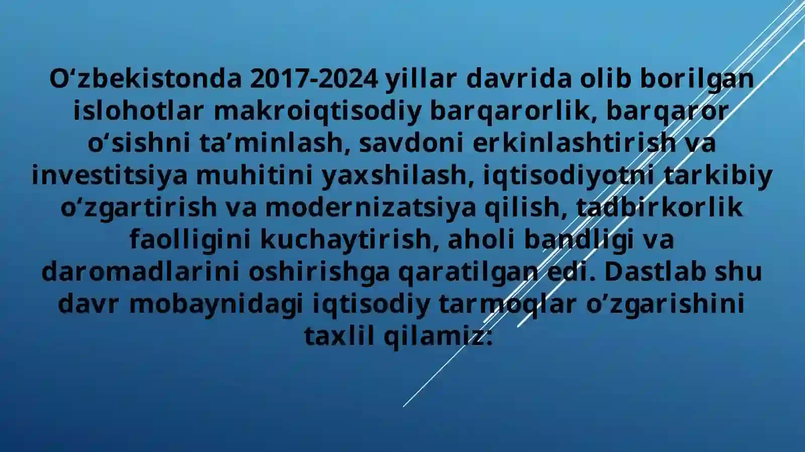 Makroiqtisodiy ko'rsatkichlar 2