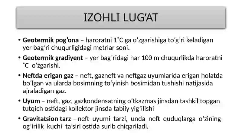 Neftvagazkonlarining ishlash usullari 2