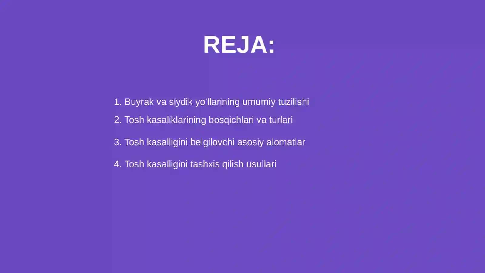 Buyrak va siydik yoʻllarida tosh kasaliklari 2