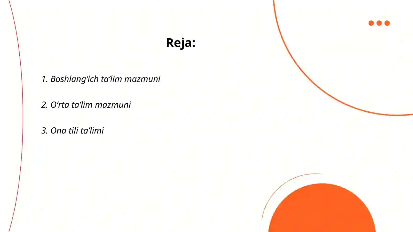 Umumiy oʻrta taʼlimning davlat taʼlim standartlari 2