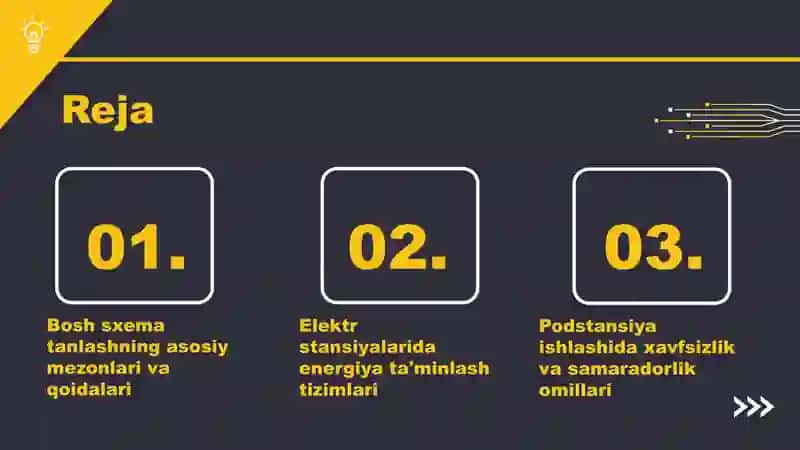 Elektr stansiyalari va podstansiyalarni tanlash 2