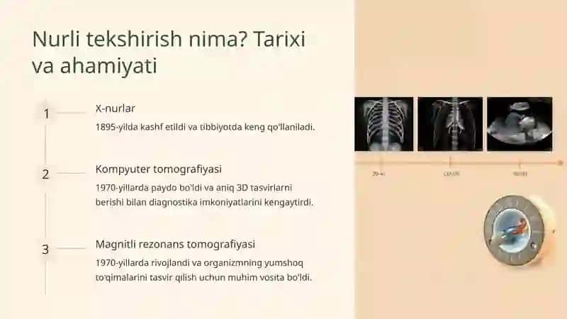 Hazim azolarini nurli tekshirish usullari 2