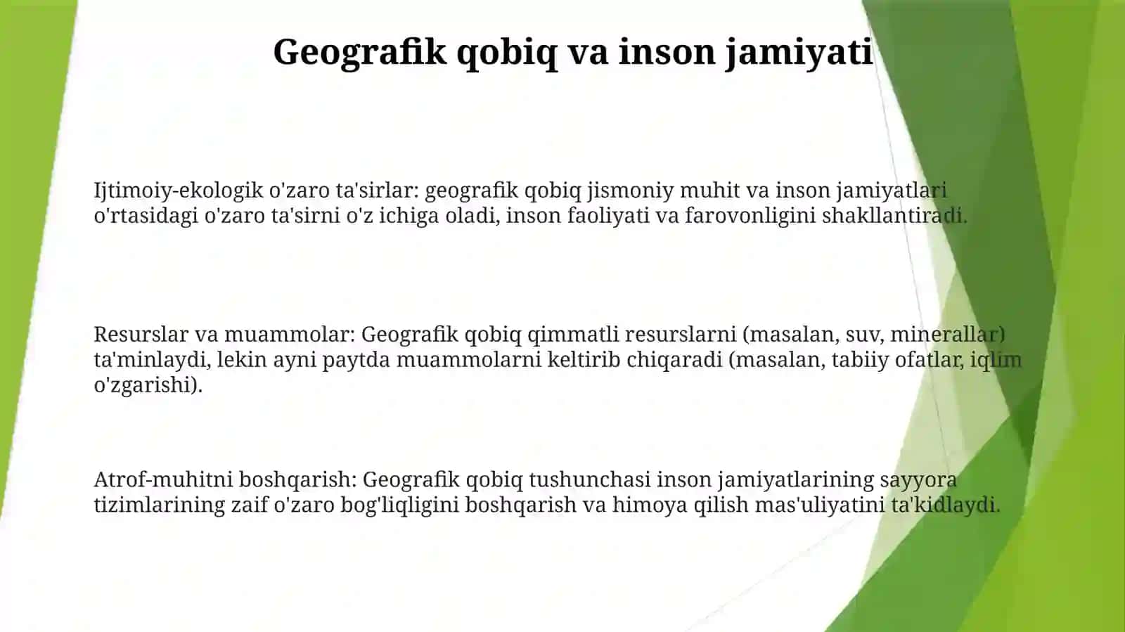 Jamiyat Va Geografik Qobiq 2