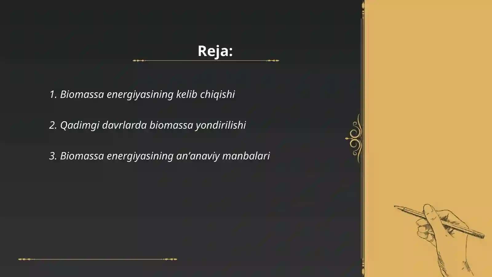 Biomassa energiyasi tarixi 2