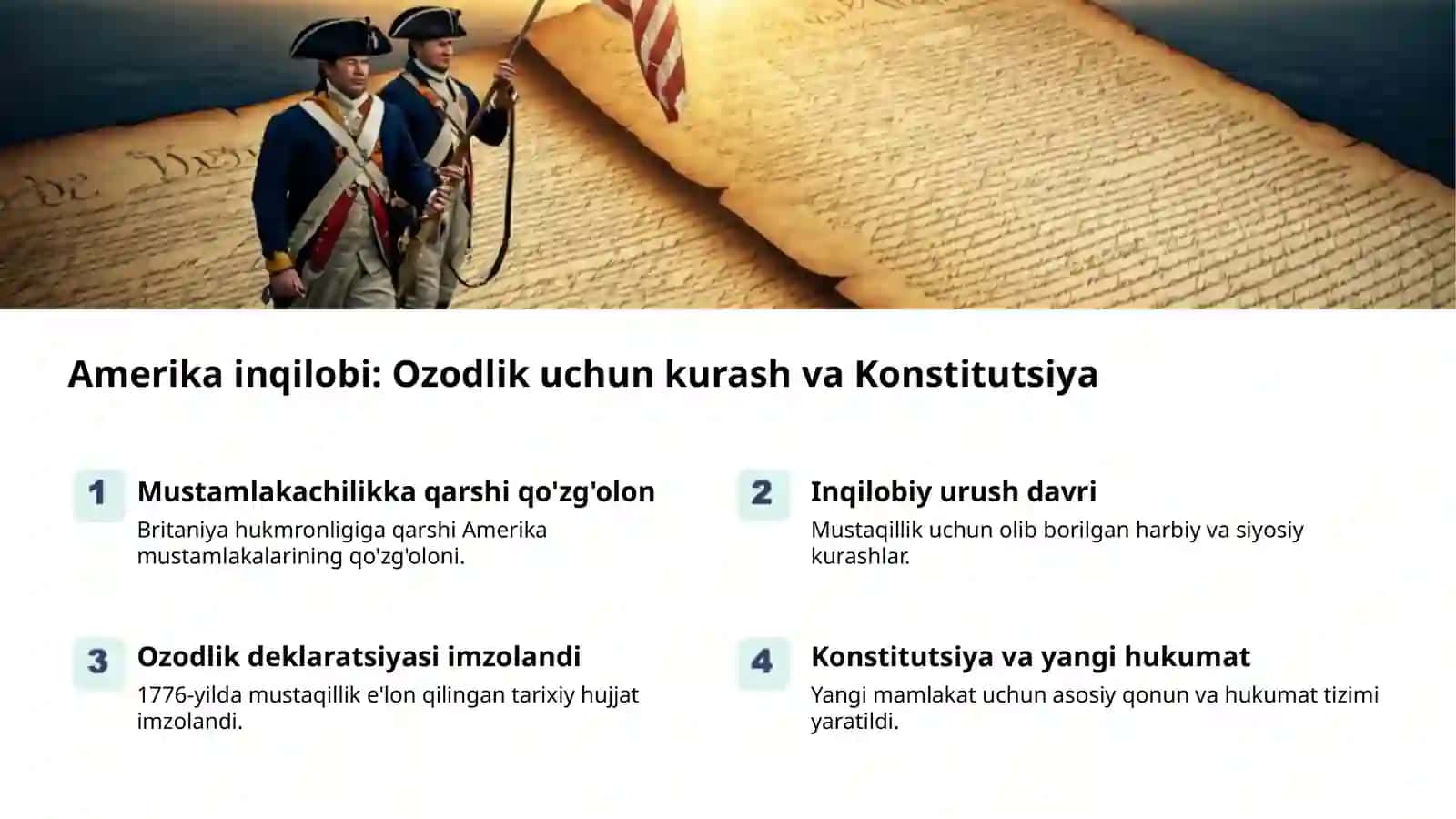 Amerika Qo'shma Shtatlari: Kuch va Erkinlik 2