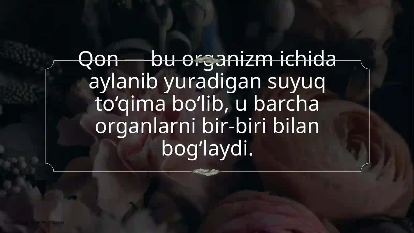 Qon tarkibi 2