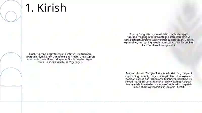 Tuproq Geografik Rayonlashtirish 2