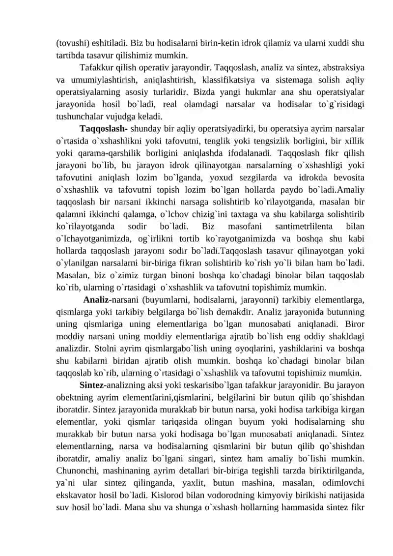 7-mavzu: Shaxs psixologiyasi va uni kasbga yo`llash. 2