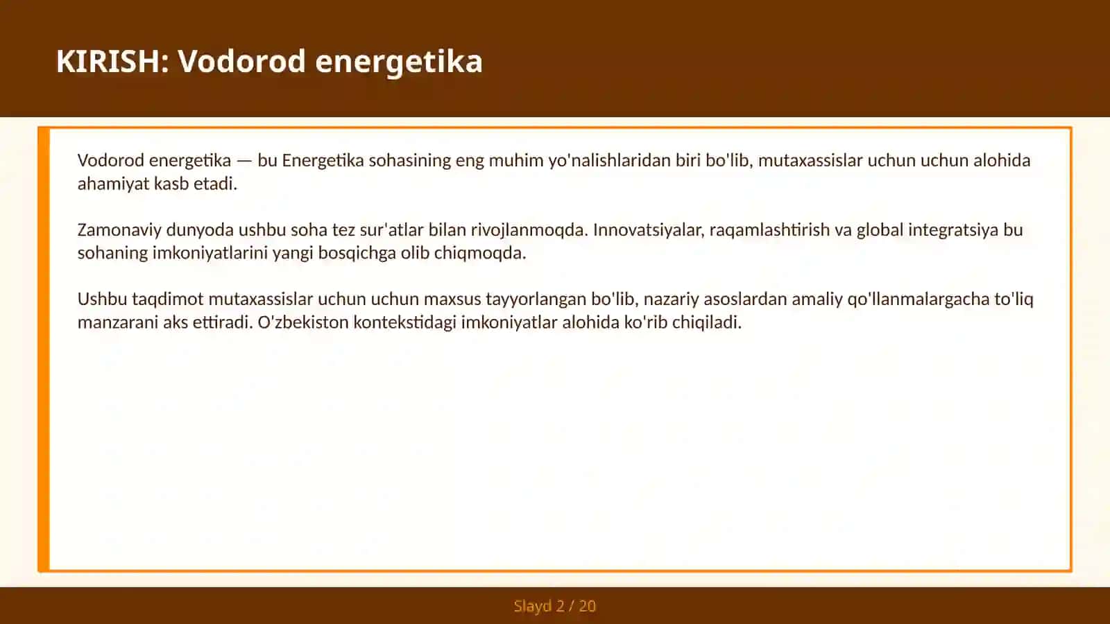 VODOROD ENERGETIKA 2