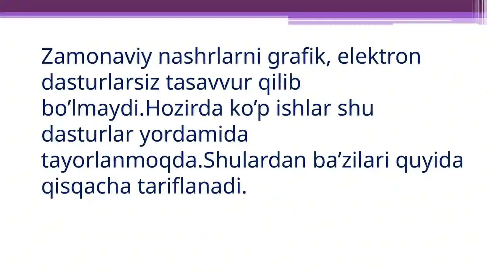 Grafik dasturlar Jildva muqovalarni tayyorlash 2