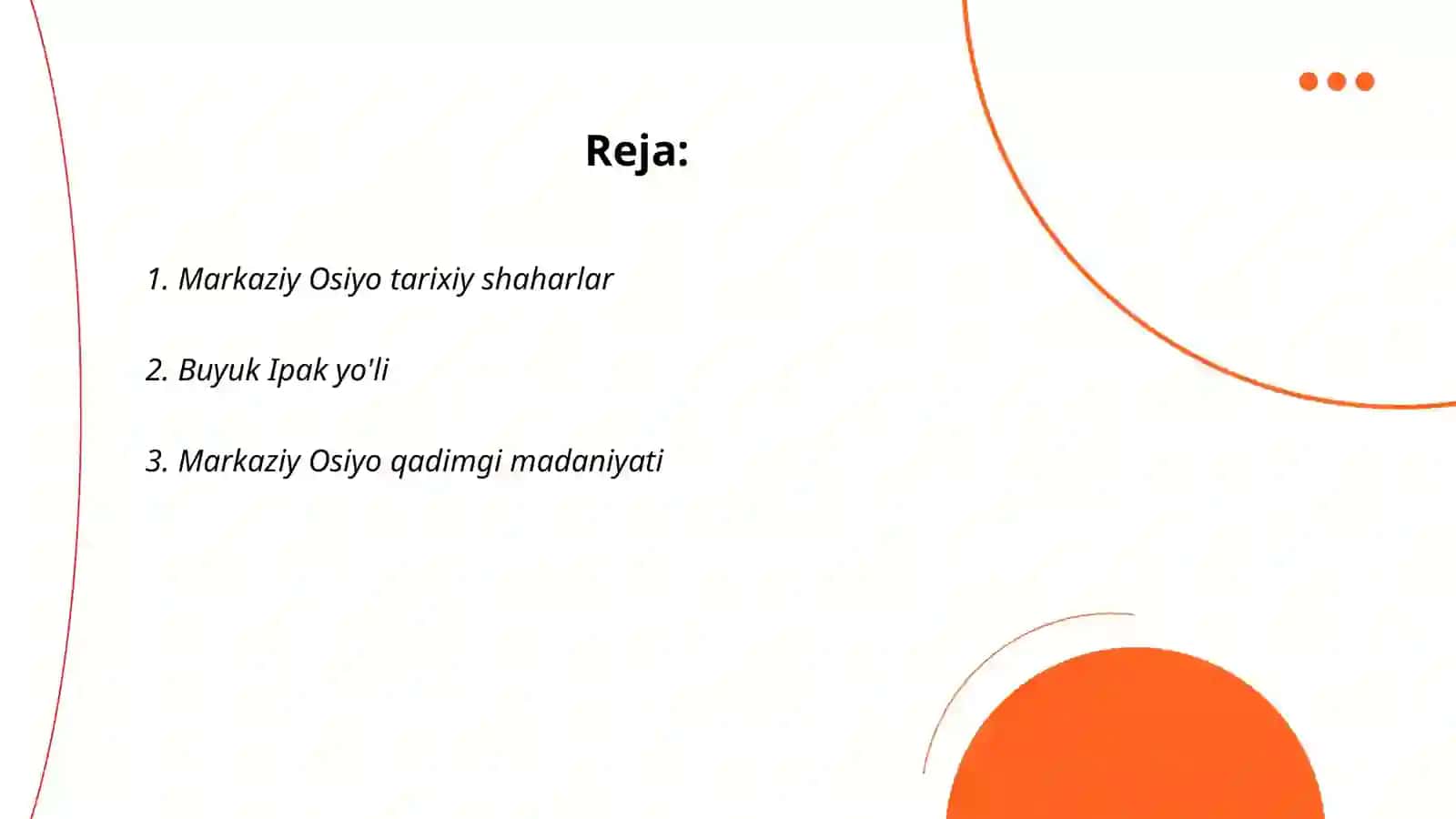 Markaziy Osiyo sivilizatsiyasi 2