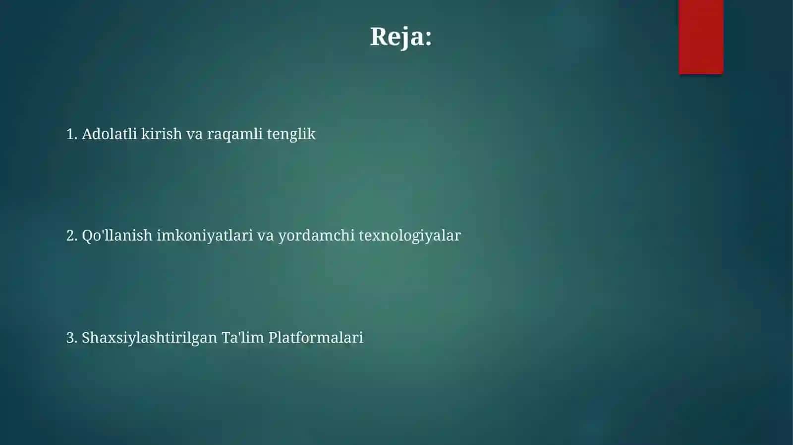 Inklyuziv talim texnologiyasi 2