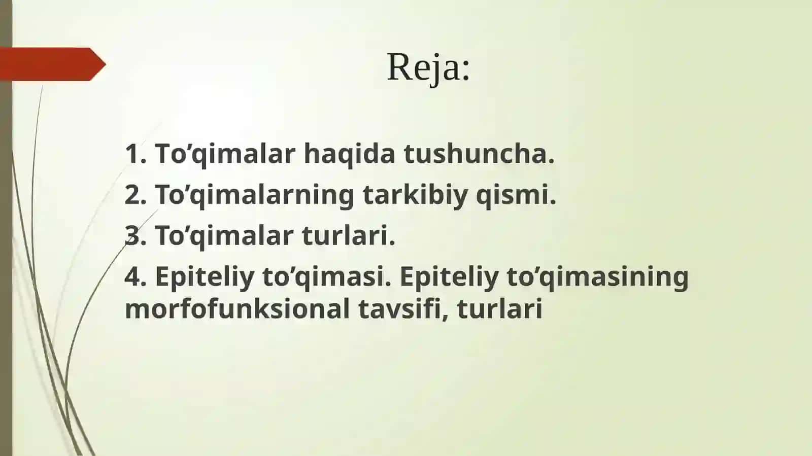 To’qimalar haqidagi ta'limot 2