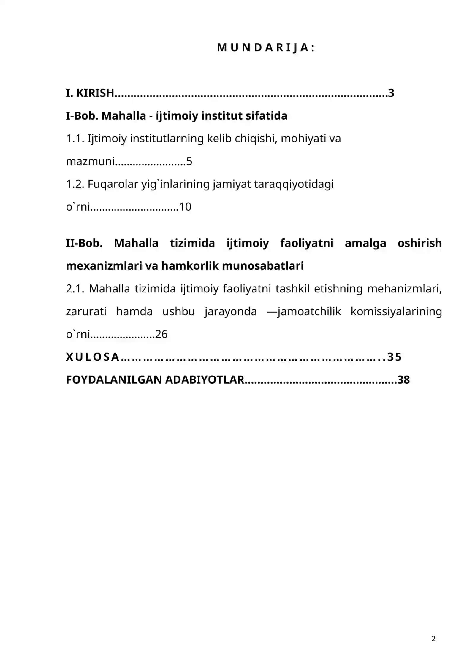 mahallaning paydo boʻlish tarixi 2