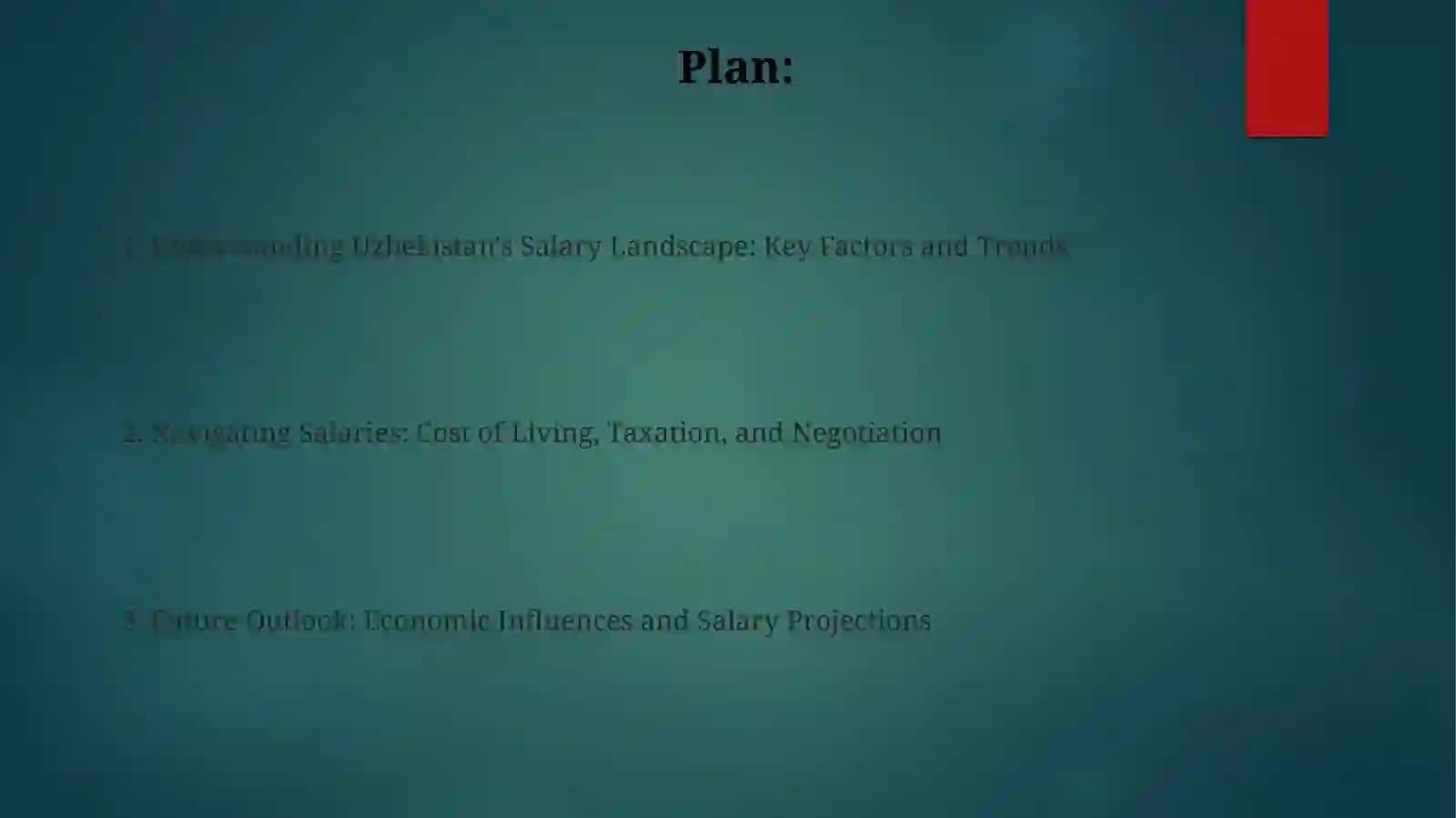 Uzbekistan Salary Overview 2