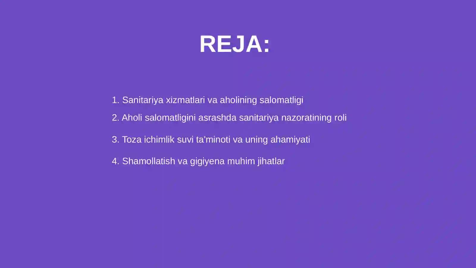 Aholi salomatligini saqlashda sanitariya xizmatlarining ahamiyati 2