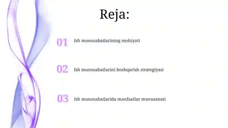 Mehnat munosabatlari 2