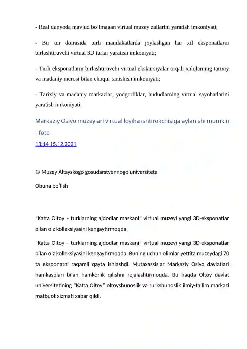 Virtual Muzeylar va Ularning Ahamiyati 2