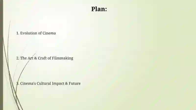 Presentation on Movies and Cinema 2