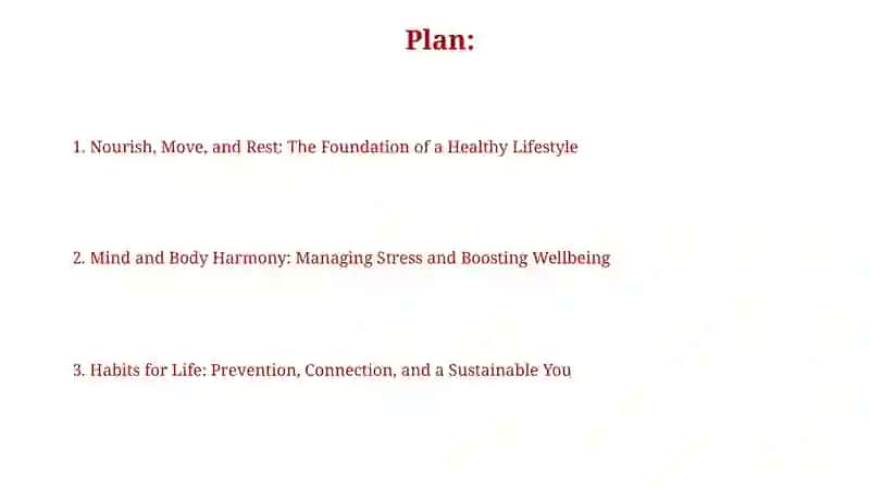 Healthylifestyle Presentation 2