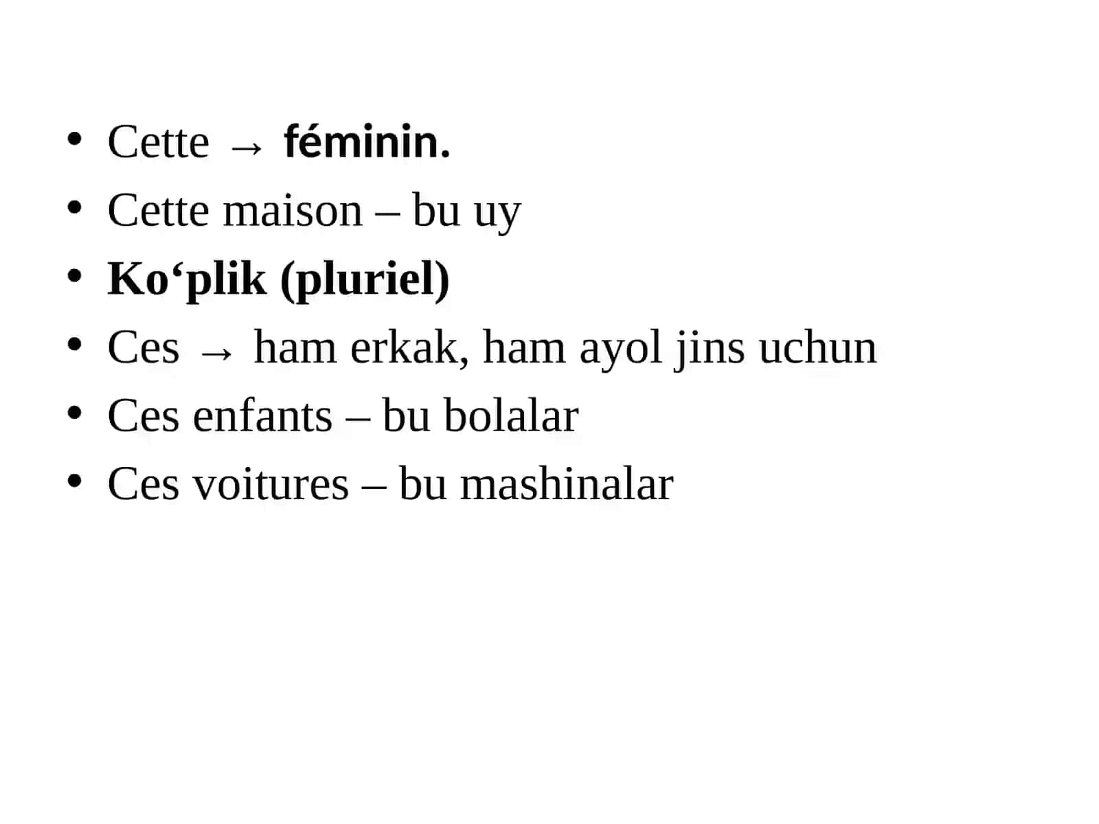 ko‘rsatishsifatlari(les adjectifs démonstratifs) 2