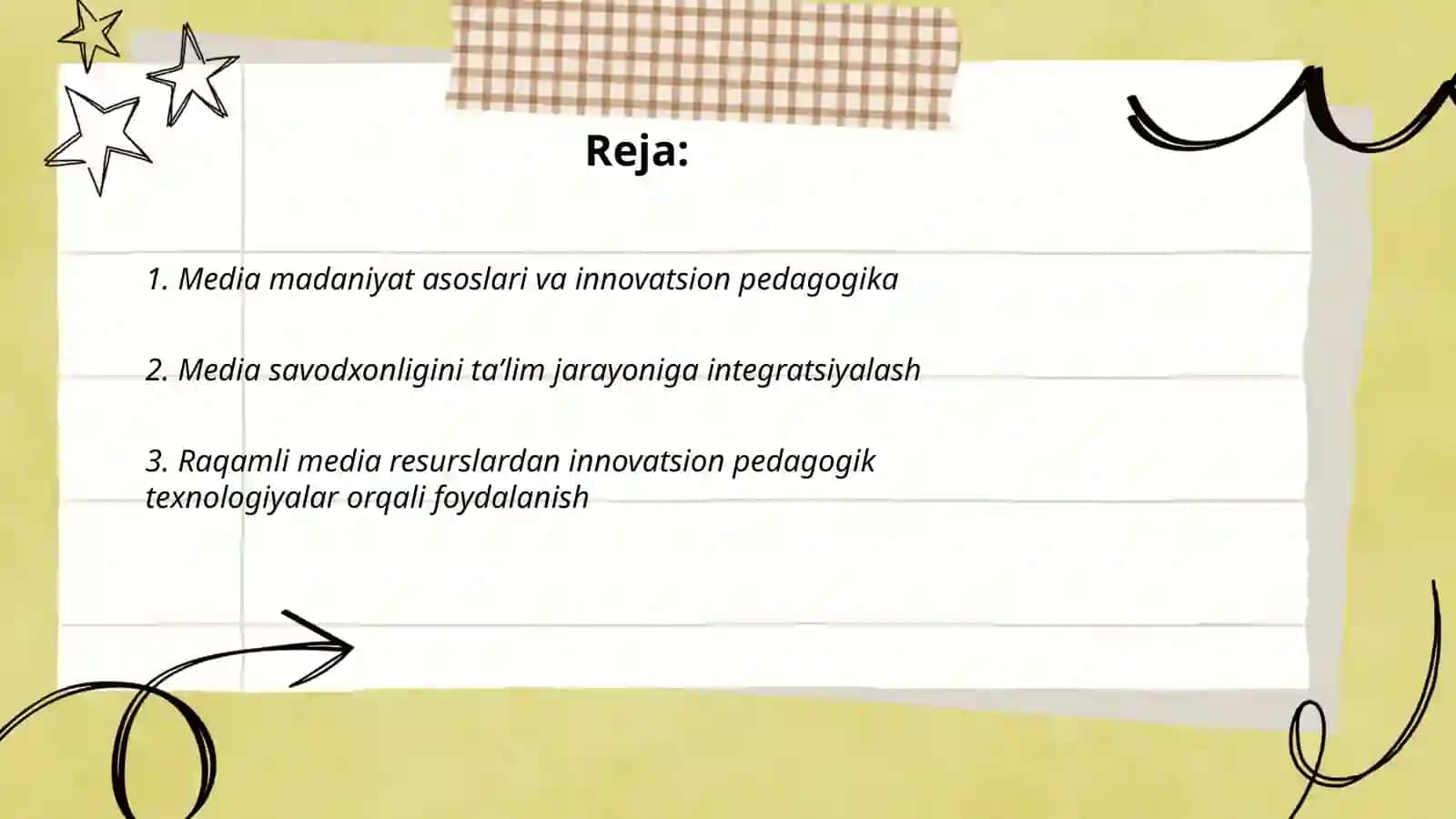 Media madaniyat-Inovatsion pedagokika 2
