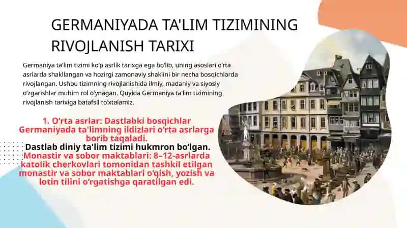 GERMANIYA TA’LIM TIZIMI 2