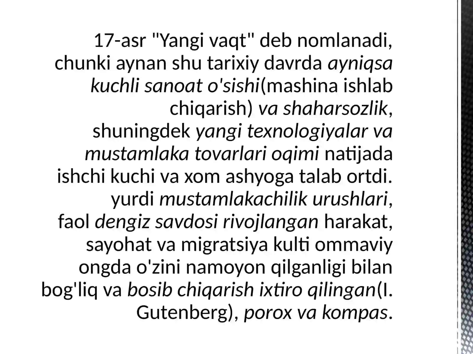 XVIII-ASR PSIXOLOGIYASIGA UMUMIY TAVSIF 2