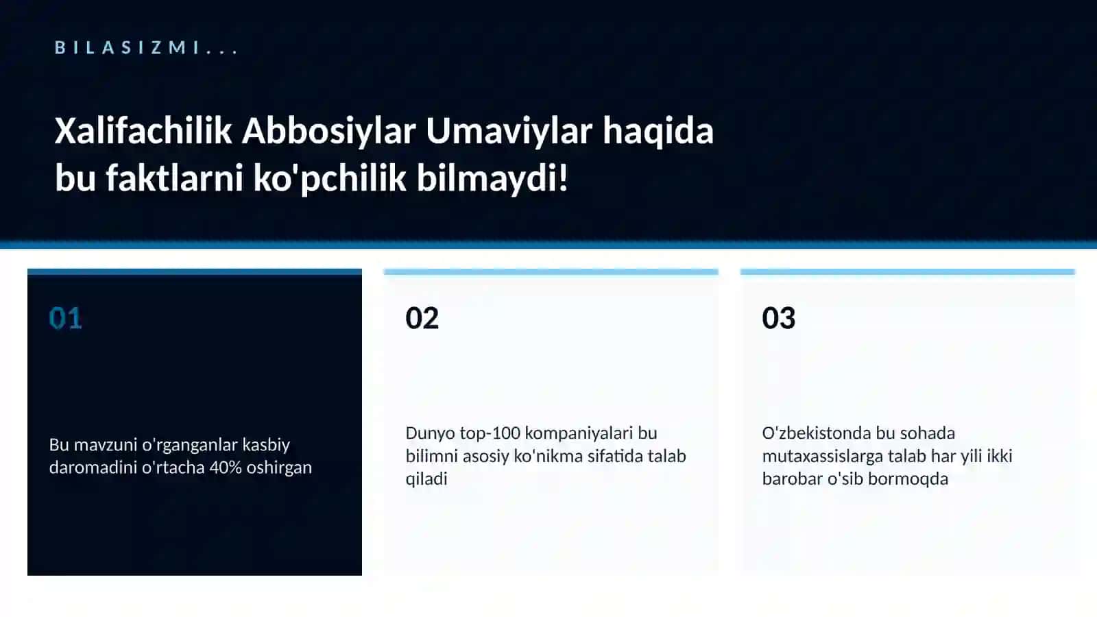 Xalifachilik Abbosiylar Umaviylar 2