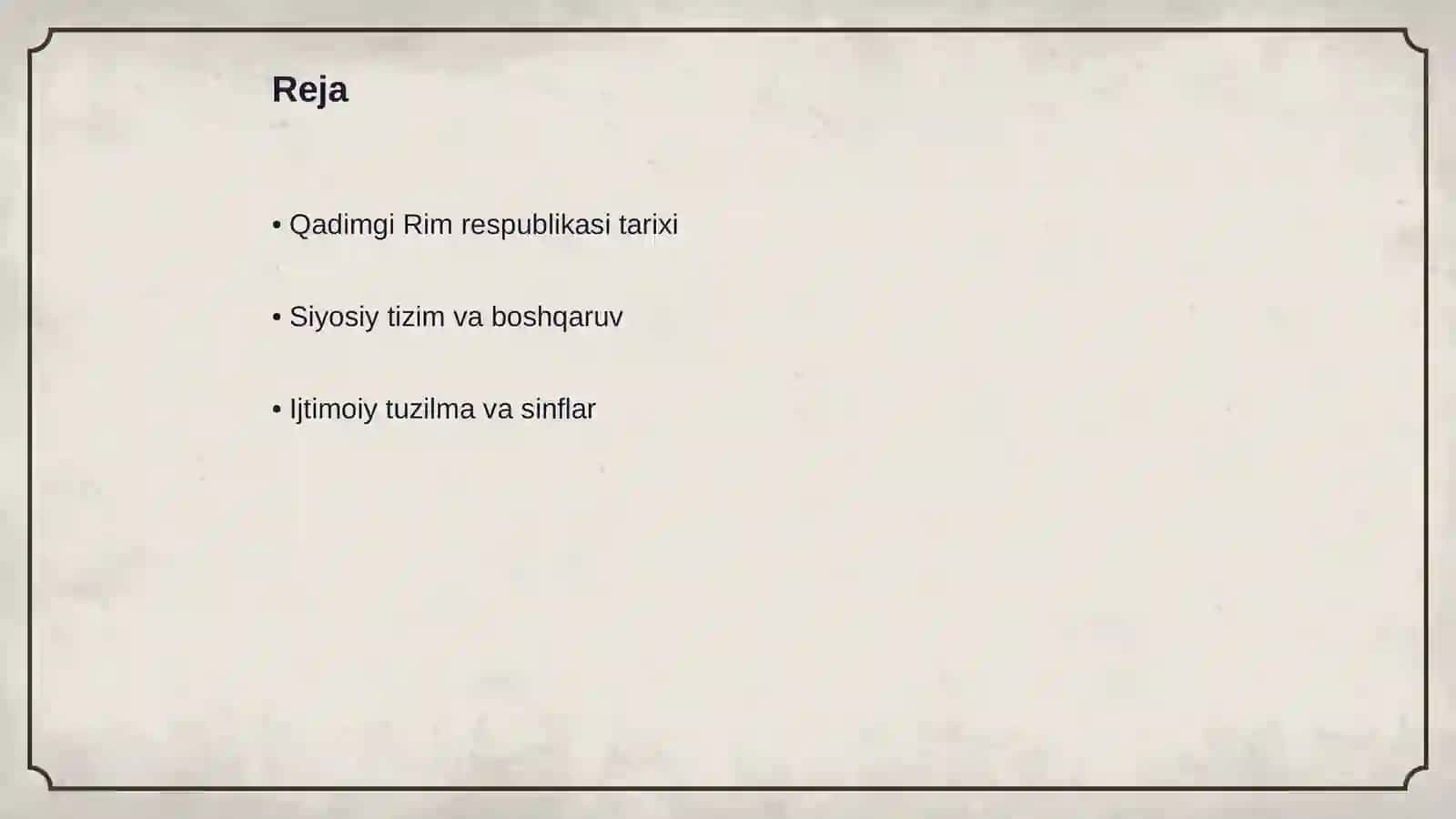 Qadimgi Rim respublikasi 2