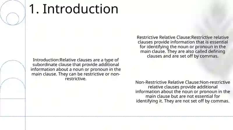 Relative Clause 2