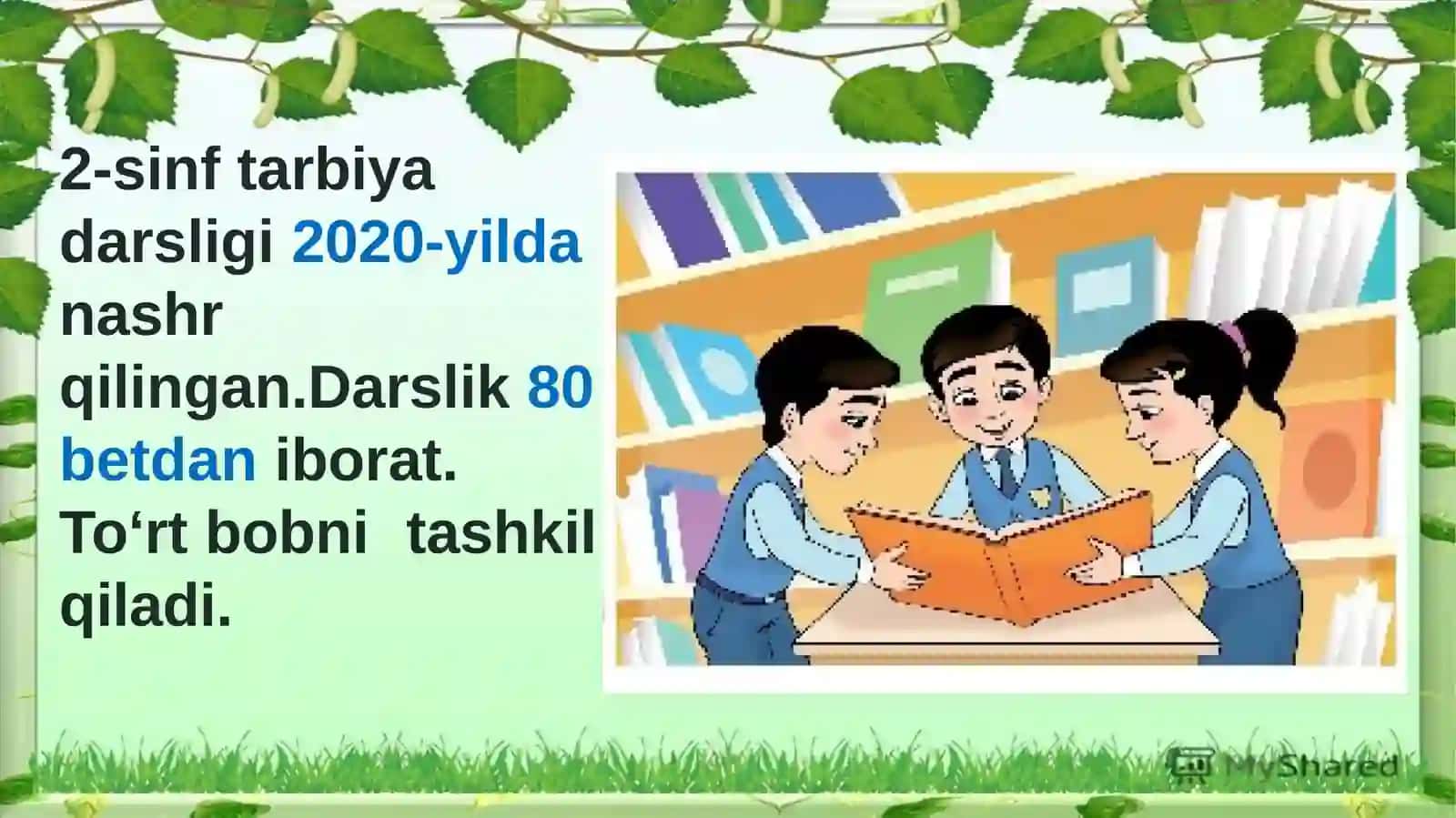 2-sinf tarbiyadarsligi 2