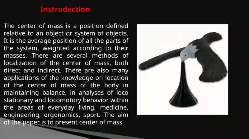 Center of mass 2