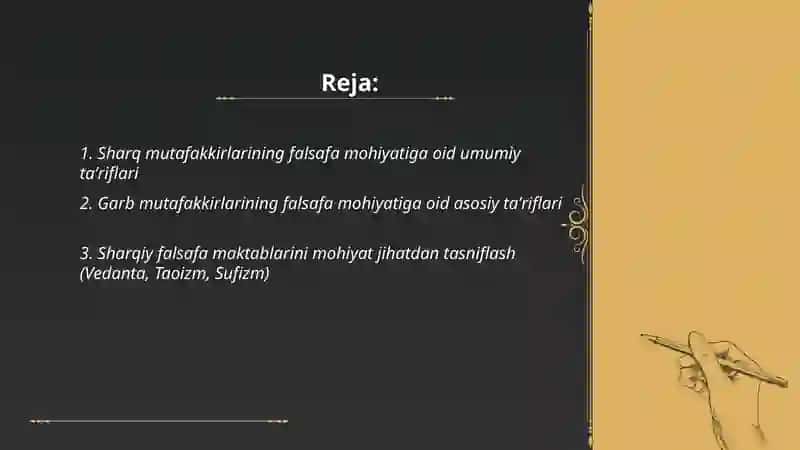 Falsafaning mohiyati 2