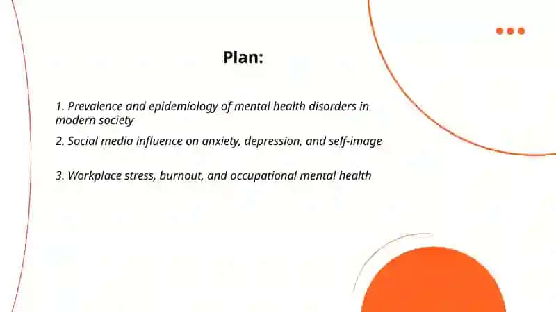 Mental Health Problems in Modern Society 2
