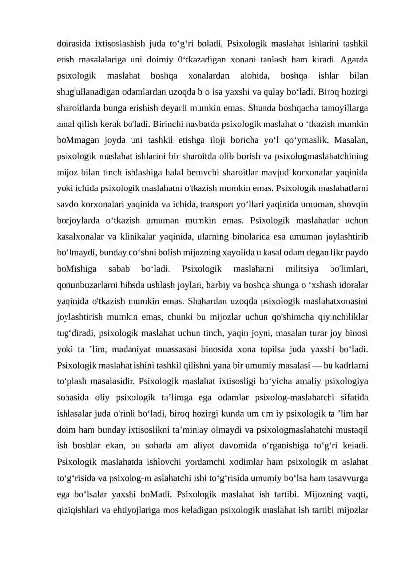 Kasalliklar psixoprofilaktikasi 2